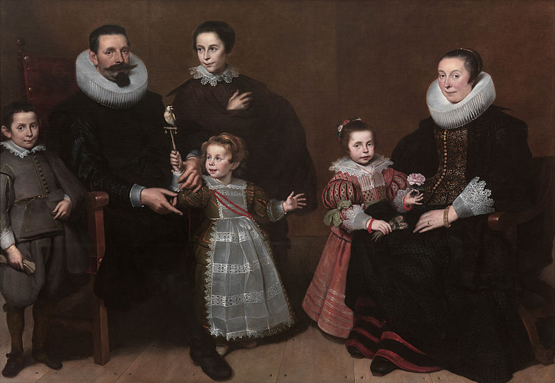 Family Portrait 1631 Cornelis de Vos 1584-1651  Royal Museum of Fine Arts Antwerp